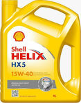 Shell Λάδι Αυτοκινήτου Helix HX5 15W-40 4lt