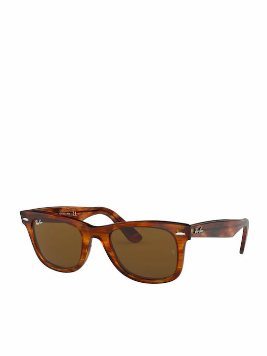 Ray Ban Wayfarer Sunglasses with Brown Tartarug...