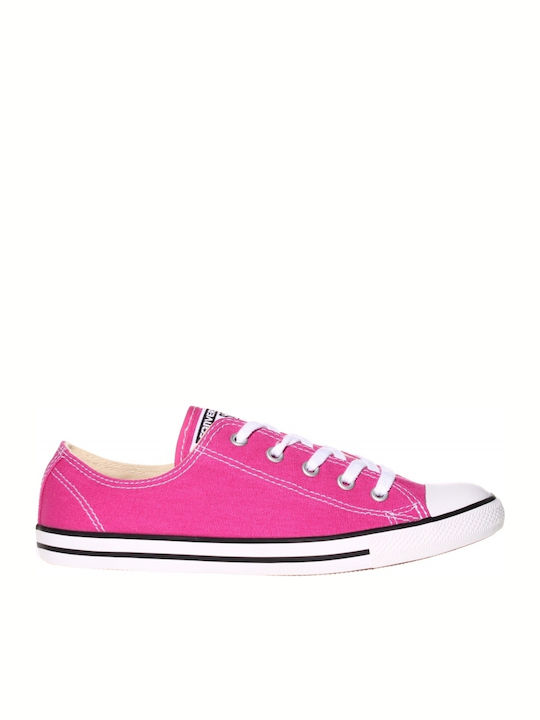 Converse Chuck Taylor All Star Dainty Γυναικεία Sneakers Ροζ