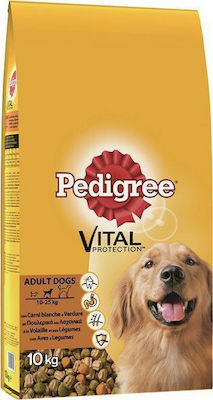 Pedigree Vital Protection 10kg Trockenfutter für erwachsene Hunde mittlerer Rassen mit Geflügel