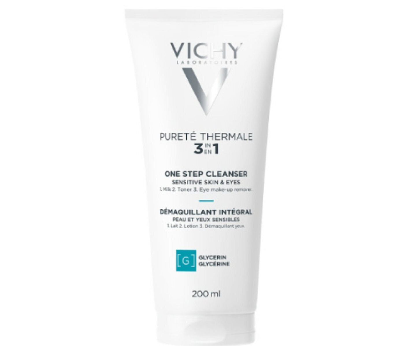 Vichy Purete Thermale 3 in 1 Γαλάκτωμα Αφαίρεσης Μακιγιάζ Προσώπου & Ματιών 200ml