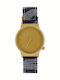 Komono Herrenuhr 36mm Batterie mit Gray Stoffarmband