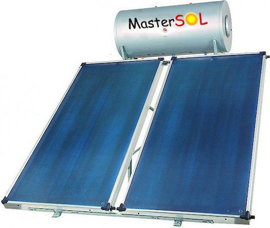 MasterSOL Eco Solar-Warmwasserbereiter 200Es Glas Doppelte Energie 4qm Auswahl
