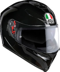 AGV K-5 Solid Full Face Helmet with Sun Visor DOT 1390gr