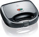 Severin Τοστιέρα για 2 Τοστ 600W Inox