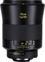 Zeiss Full Frame Camera Lens Otus 1.4/55 ZF.2 Steady for Nikon F Mount Black