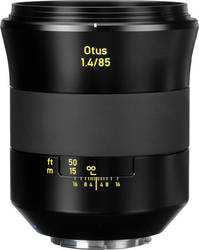 Zeiss Full Frame Camera Lens Otus 1.4/85 ZE Telephoto for Canon EF Mount Black