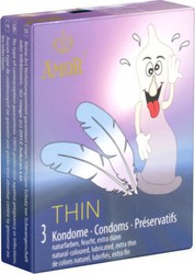 Amor Condoms 3pcs Natural