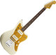 Squier Elektrische Gitarre Versatz mit SS Tonabnehmerkonfiguration Creme