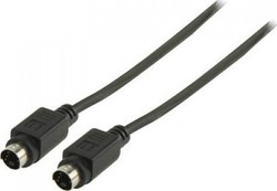 Valueline Kabel S-Video-Stecker - S-Video-Stecker 3m (VLVP30000B3.00)