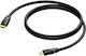 Procab HDMI 1.4 Hochgeschwindigkeits HDMI-Kabel 1080p 120Hz HDMI-Stecker - HDMI-Stecker 1,5m Schwarz