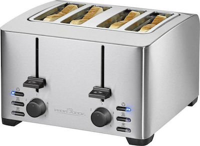 Profi Cook PC-TA 1073 Toaster 4 Slots 1500W Inox