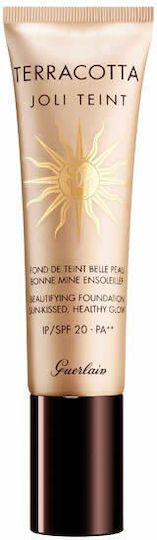 Guerlain Terracotta Joli Teint Beautifying Foundation Лилаво/бяло 30мл