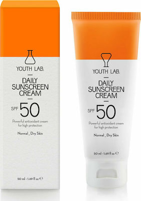 Youth Lab. Daily Sunscreen Cream Normal/Dry Skin Crema protectie solara Gel SPF50 50ml