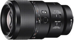 Sony Full Frame Camera Lens FE 90mm f/2.8 G OSS Telephoto / Macro for Sony E Mount Black