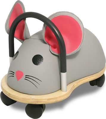 Wheelybug Animal Walker Rabbit Small Baby Walker Animal Ride On for 12++ Months Gray