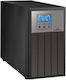 Powertech PT-3000 UPS On-Line 3000VA 2400W με 4 Schuko Πρίζες