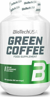 Biotech USA Grüner Kaffee 120 Mützen