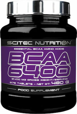 Scitec Nutrition BCAA 6400 375 tabs Unflavoured