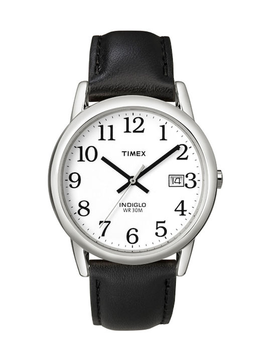 Timex Ceas cu Negru Curea de piele