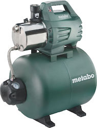 Metabo 600976000 Single Stage Single Phase Water Pressure Pump with 50 Litre Container 1300W