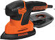 Black & Decker Electric Multi-Sander 120W with Suction System