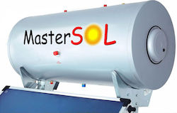 MasterSOL Eco Boiler Ηλιακού 160lt Glass Διπλής Ενέργειας