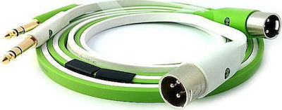 Oyaide d+ TXM class B Cablu XLR de sex masculin - 6,3 mm de sex masculin Verde 5m
