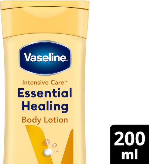 Vaseline Intensive Care Essential Healing Moisturizing Lotion Body for Dry Skin 200ml
