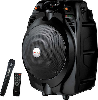 Akai Σύστημα Karaoke με Ασύρματα Μικρόφωνα SS022A-X6 σε Μαύρο Χρώμα