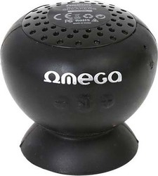 Omega OG46 Splash Bluetooth-Lautsprecher 3W mit Batterielaufzeit bis zu 3 Stunden Schwarz