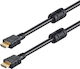 Powertech Cablu HDMI 1.4 High Speed 1080p 120Hz HDMI De Sex Masculin - HDMI De Sex Masculin 15m Negru