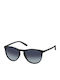 Polaroid Damenträger Sonnenbrille mit Schwarzem Horn umrandetem Rahmen und Gray Verlaufsfarbe Polarisiert Gläser PLD6003/S DL5 WJ