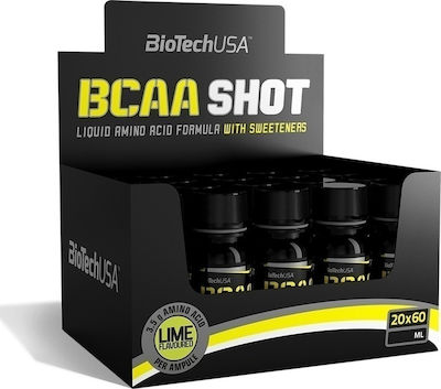 Biotech USA BCAA Shot 20 x 60ml Lime