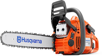 Husqvarna 445 Drujbă Pe benzină 4.9kg cu Lamă 45cm și Easy Start