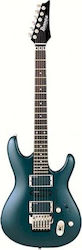 Ibanez Ergodyne series Electric Guitar Stratocaster with HSH Pickup Configuration Smoke Green Flat