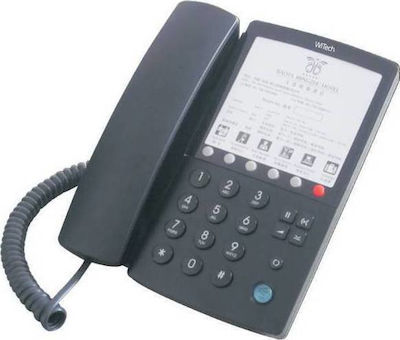 Witech WT-5006 Office Corded Phone Black