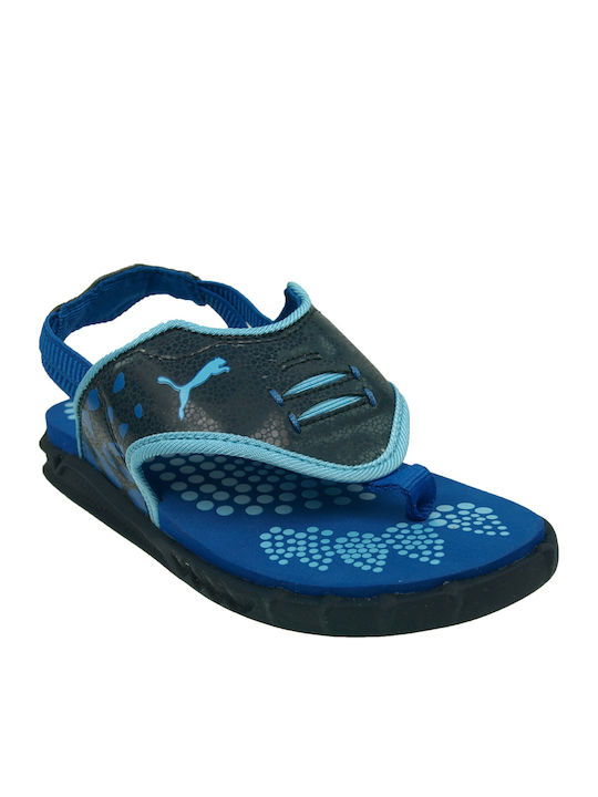 Puma Kinder Strand Sandalen Kreechr Blau