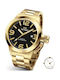 TW Steel Watch Battery with Gold Metal Bracelet