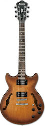 Ibanez AS53 Ηλεκτρική Κιθάρα Semiacoustic Tobacco Flat