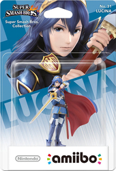 Nintendo Amiibo Super Smash Bros Lucina Character Figure for WiiU