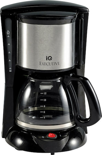 IQ Καφετιέρα Φίλτρου 800W Black