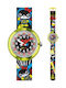 FlikFlak Kids Analog Watch with Fabric Strap Multicolour