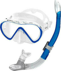 Mares Vento Set Μάσκα Θαλάσσης με Αναπνευστήρα Μπλε