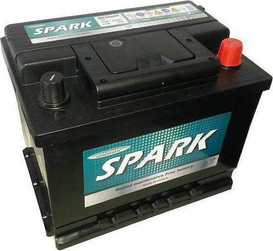 Spark Car Battery SMF55559 with 55Ah Capacity and 470A CCA