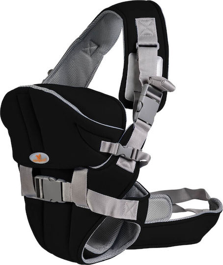 Cangaroo Carry Go Klasikos Babytragetuch Schwarz mit Maximales Kindergewicht 13kg