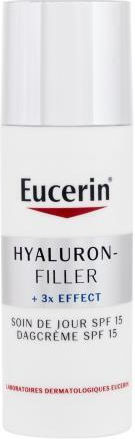 Eucerin Filler Κρέμα Προσώπου Ημέρας με SPF15 για Ενυδάτωση & Αντιγήρανση με Υαλουρονικό Οξύ 50ml