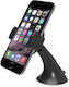 iOttie Βάση Κινητού Αυτοκινήτου με Ρυθμιζόμενα Άγκιστρα Μαύρη