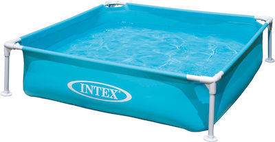 Intex Mini Frame Schwimmbad mit Metallic-Rahmen 122x122x30cm
