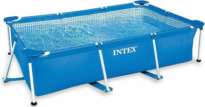 Intex Πισίνα PVC με Μεταλλικό Σκελετό 220x150x60εκ.